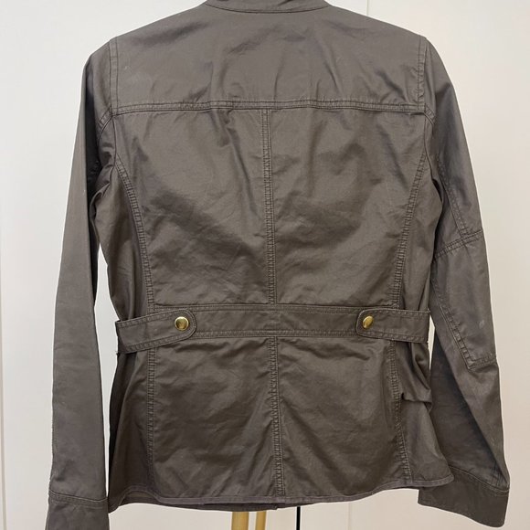 J. Crew Downtown Field Jacket, Olive Green, Great Condition, Size S - Picture 5 of 8